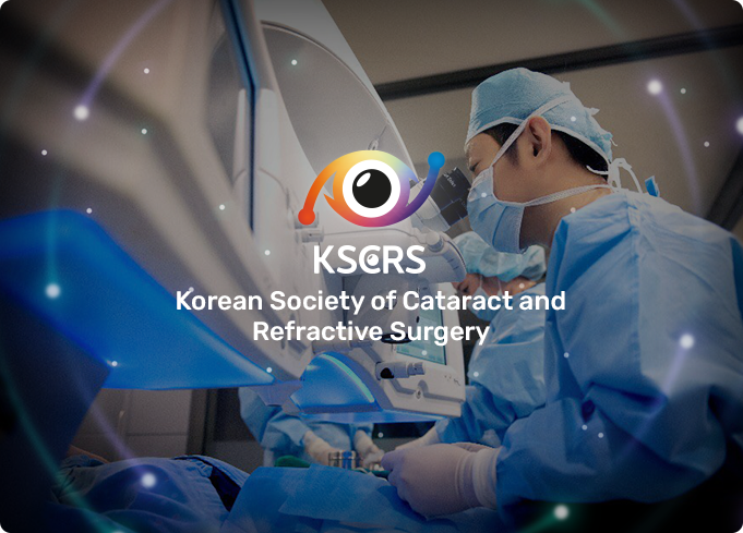 KSCRS Korean Society of Cataract and Refractive Surgery.